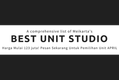 apartemen harga termurah meikarta 120 juta bulan april 2018